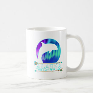 Caneca De Café Alaska State Pride Alaska Northern Lights Alaskan 