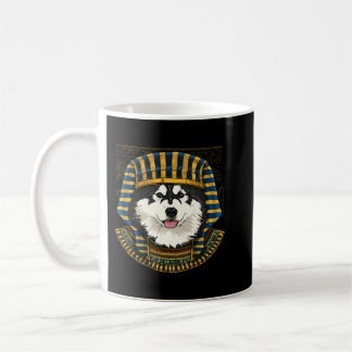 Caneca De Café Alaskan Malamute Egípcia Pharaoh Historian Archae