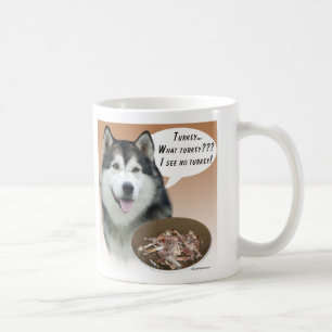 Caneca De Café Alaskan Malamute Turquia