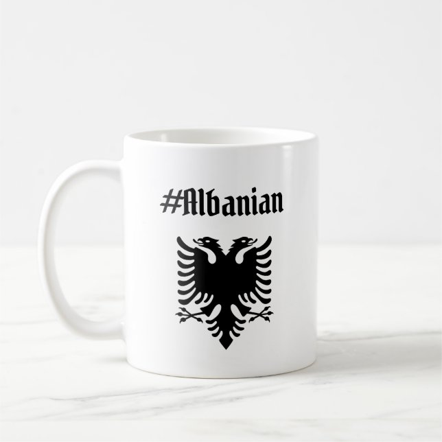 Caneca De Café albanês (Esquerda)
