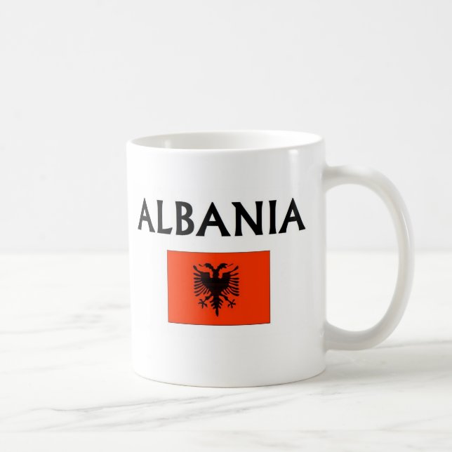 Caneca De Café Albânia (Direita)