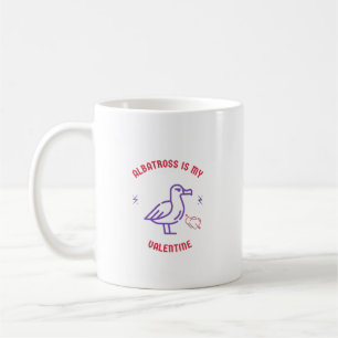 Caneca De Café Albatroz animal de estimação casal esposa namora