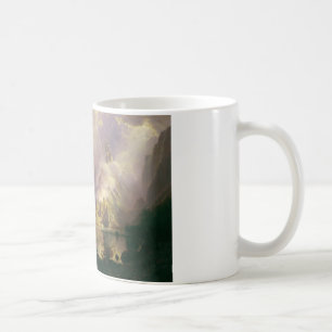 Caneca De Café Albert Bierstadt - Paisagem da Montanha Rocky