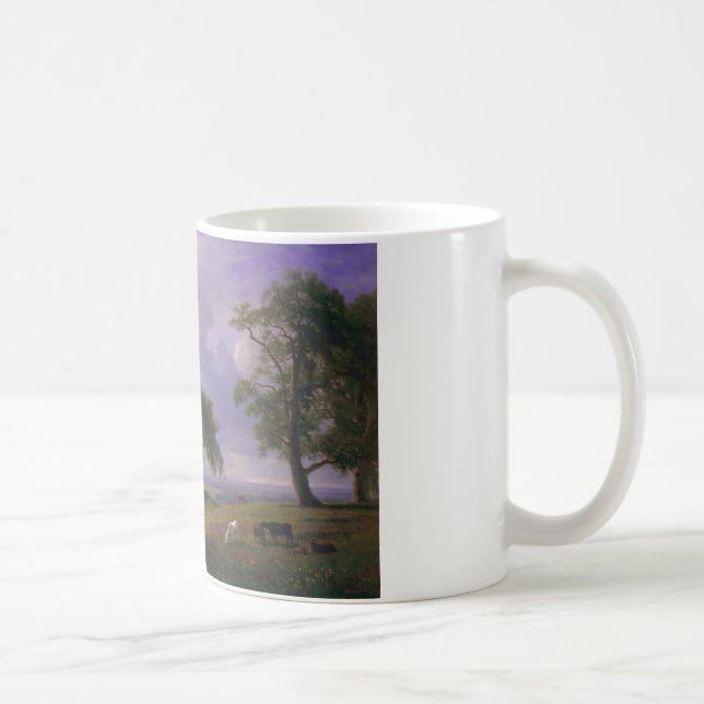 Caneca De Café Albert Bierstadt - Primavera da Califórnia (Direita)