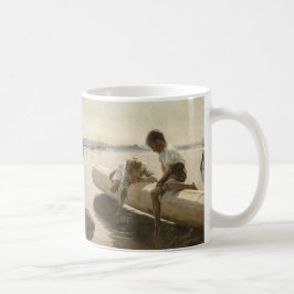 Caneca De Café Albert Edelsense - Dois meninos em um registro