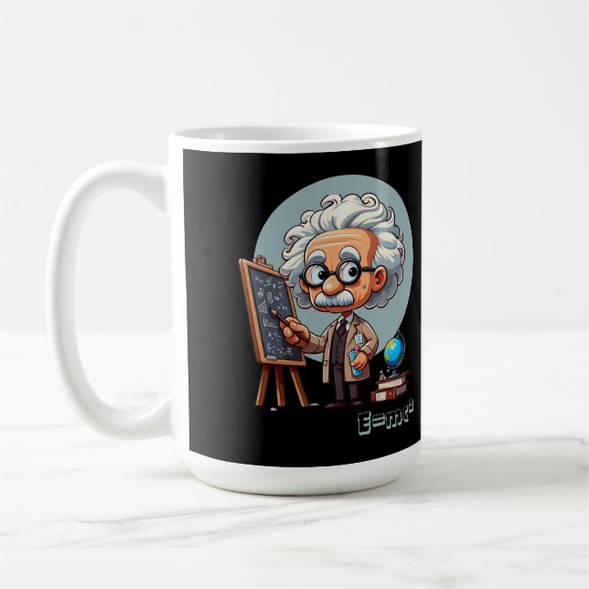 Caneca De Café Albert Einstein   (Esquerda)