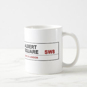 Caneca De Café Albert Square London Inglaterra