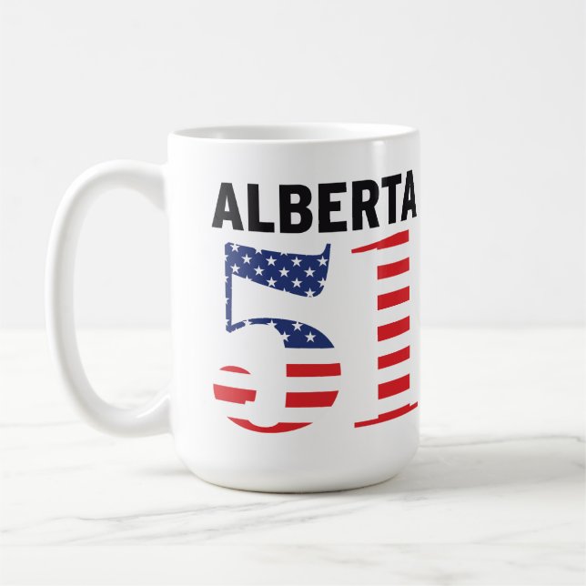 Caneca De Café Alberta 51rua American State WEXIT (Esquerda)