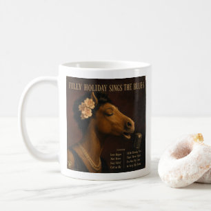 Caneca De Café Álbum de Férias da Filly: uma Paródia