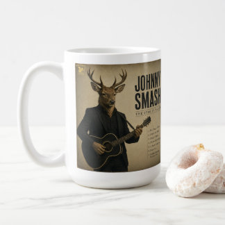 Caneca De Café Álbum de Johnny Smash: uma Paródia
