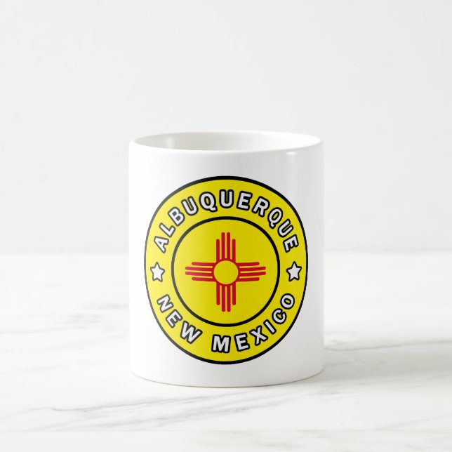 Caneca De Café Albuquerque Novo México (Centro)