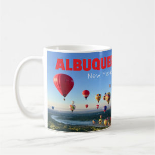 Caneca De Café Albuquerque Novo México Café Mug Ar Quente Balões