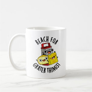 Caneca De Café Alcançar Coisas Mais Gratificantes Piada Engraçada