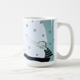 Caneca De Café Alcance para as estrelas inspiradas