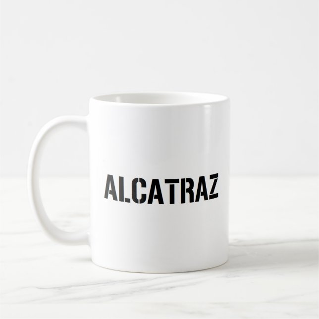 Caneca De Café alcatraz (Esquerda)