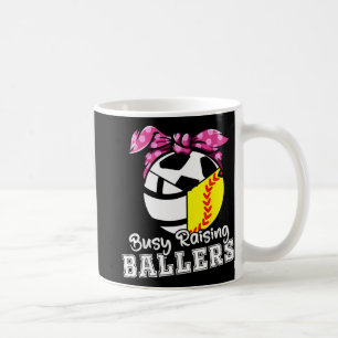 Caneca De Café Alcatrões - Futebol engraçado de voleibol de softb