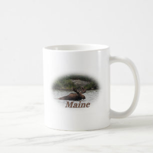 Caneca De Café Alces de Maine Bull