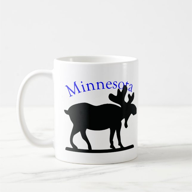 Caneca De Café Alces de Minnesota (Esquerda)