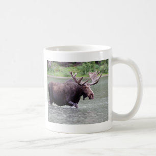 Caneca De Café Alces em uma missão