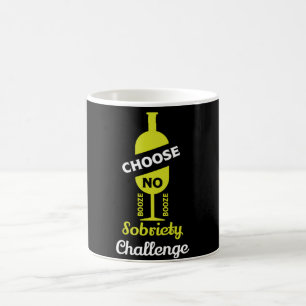 Caneca De Café Álcool Sobriedade Álcool Suporte Teetotal Sem Álco