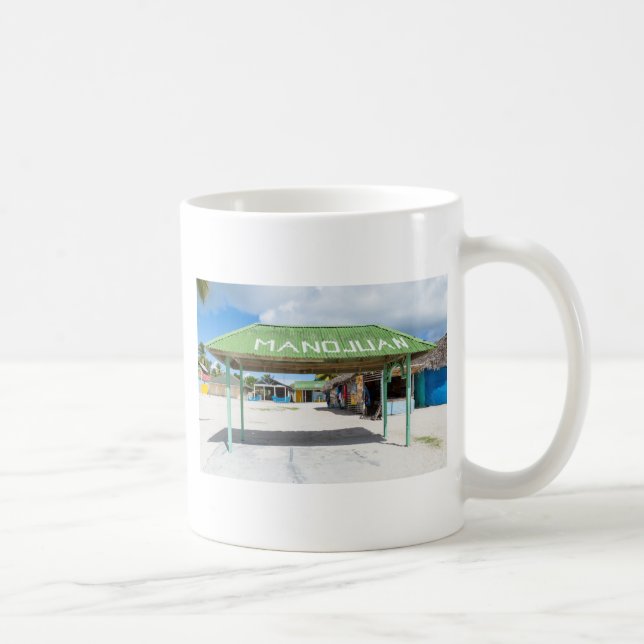 Caneca De Café Aldeia Mano Juan em Saona Domenican Republic (Direita)