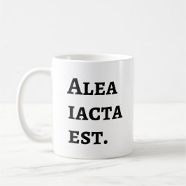 Caneca De Café Alea Iacta Est - Cesar Latin Cote