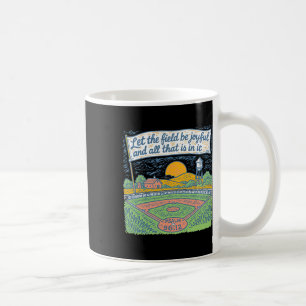 Caneca De Café Alegrar-se no Campo Divertido Dia de Jogo Bysebyll