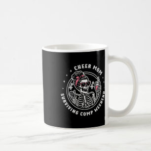 Caneca De Café Alegre Mãe Sobrevivendo ao Fim de Semana de Compet