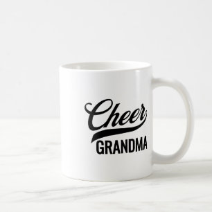 Caneca De Café Alegre Vovó Liderança de Torcida Família Combinand