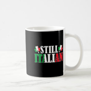 Caneca De Café Alegres Trevos Italianos Engraçados Dia de São Pat