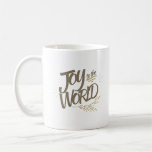 Caneca De Café alegria ao mundo