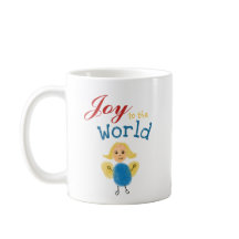 Alegria ao Mundo. Impressão Digital de Natal - Ang