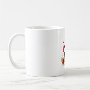 Caneca De Café Alegria de Cane de Açúcar Corgi
