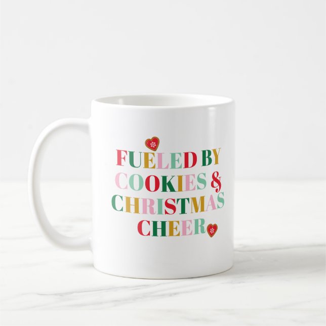 Caneca De Café Alegria de Natal (Esquerda)