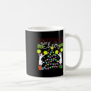 Caneca De Café Alegria de Natal Dança de Líderança de Torcida Tem
