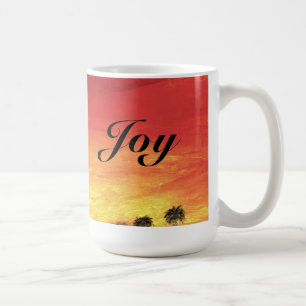 Caneca De Café Alegria - do "caneca da celebração deserto" por