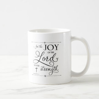 Caneca De Café Alegria do Senhor - Neemias 8:10