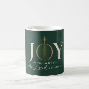 Caneca De Café  ALEGRIA PARA O MUNDO   Natal Cristão