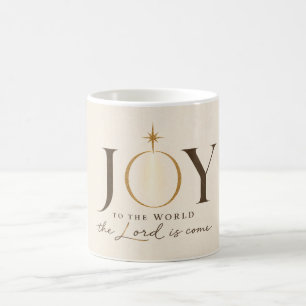 Caneca De Café  ALEGRIA PARA O MUNDO   Natal Cristão