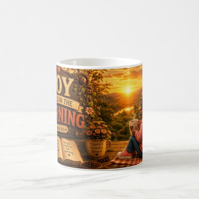 Caneca De Café Alegria pela Manhã (Centro)