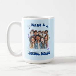 Caneca De Café Alegria Ruidosa dos Coros