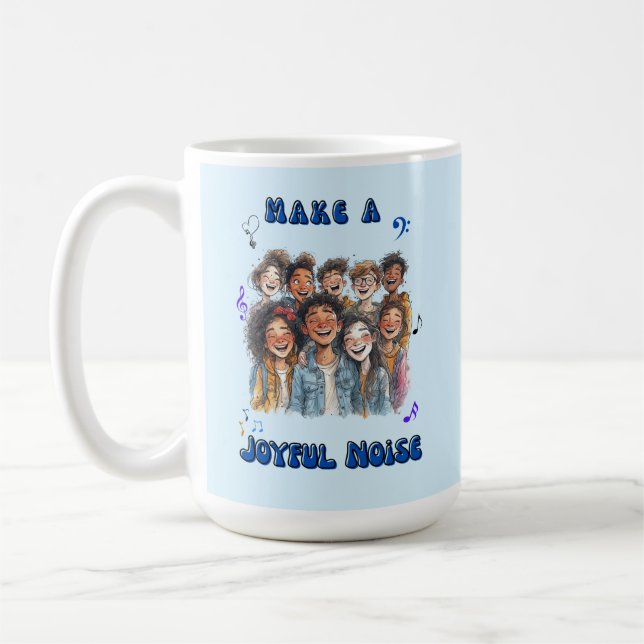 Caneca De Café Alegria Ruidosa dos Coros (Esquerda)