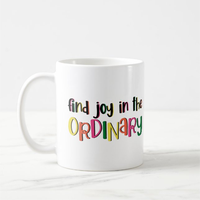 Caneca De Café Alegrias Comuns (Esquerda)