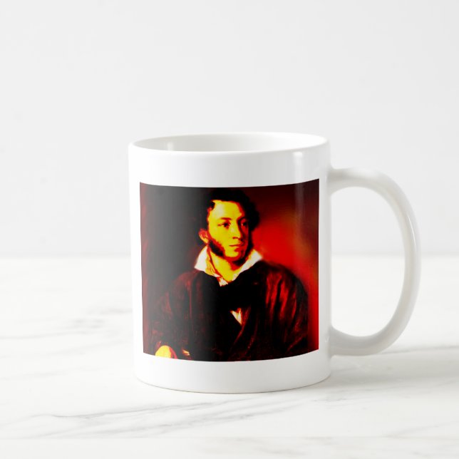 Caneca De Café Aleksandr Pushkin (Direita)