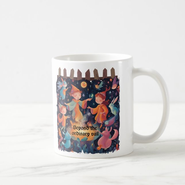 Caneca De Café Além do Véu Comum (Direita)