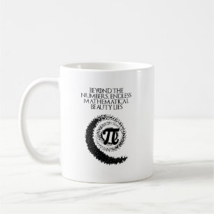 Caneca De Café Além dos Números Infinita Beleza Matemática