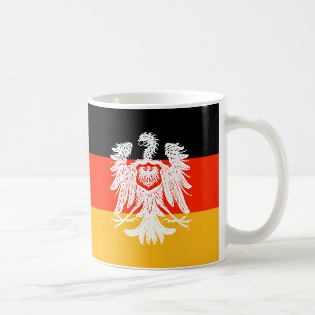 Caneca De Café Alemão Eagle (Direita)