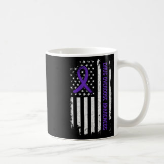 Caneca De Café Alerta de Sobredosagem com Drogas Bandeira America