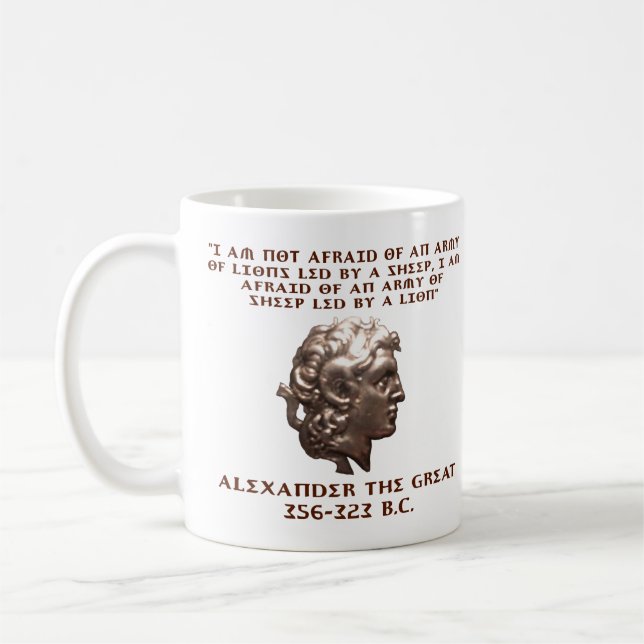 Caneca De Café Alexander o excelente (Esquerda)