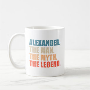 Caneca De Café Alexandre O Homem A Mitologia A Lenda